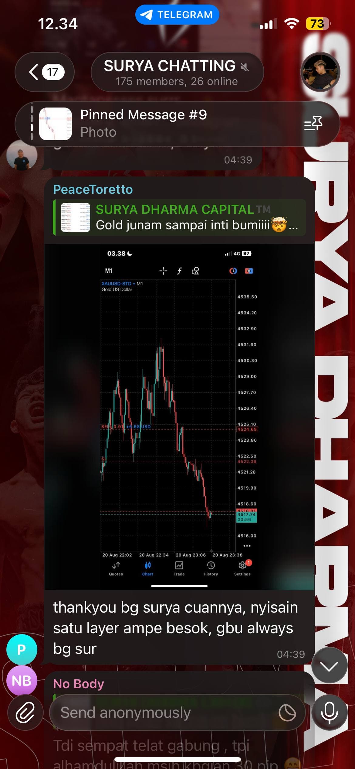Testimoni Fighter: thanks atas setup terbaik dari modal kecil